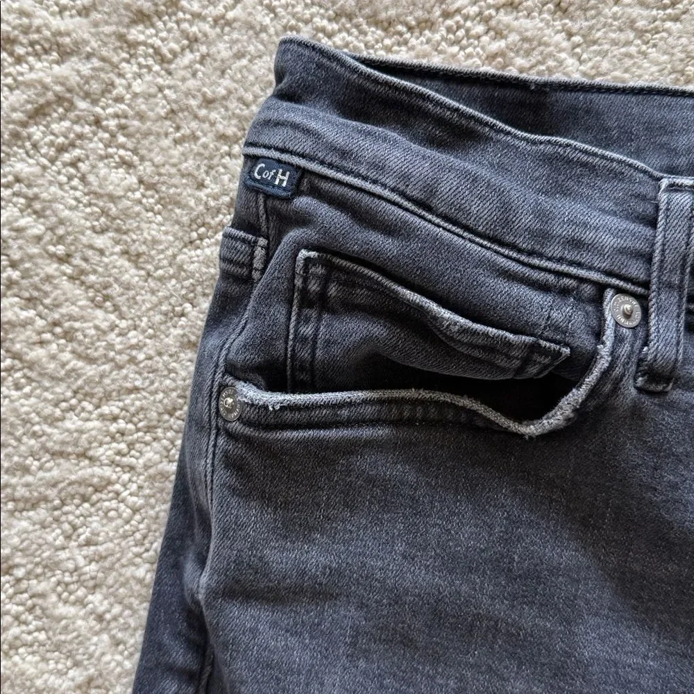 Citizens of Humanity ‘Olivia’ high rise, ankle Jeans in washed charcoal, size 30